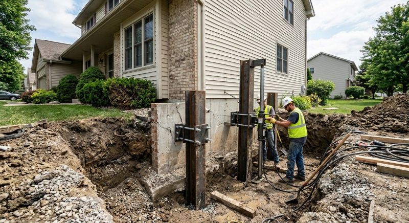 Basement Underpinning in Stockbridge, GA