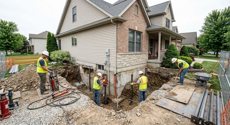 Building Foundation Repair in Peachtree City, GA