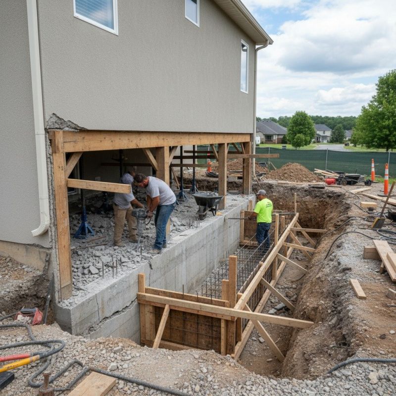 Concrete Foundation Repair in Fulton County, GA