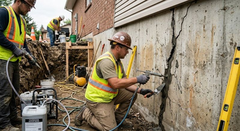 Cracked Foundation Repair in Jonesboro, GA