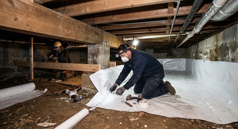 Crawl Space Leveling in Stockbridge, GA