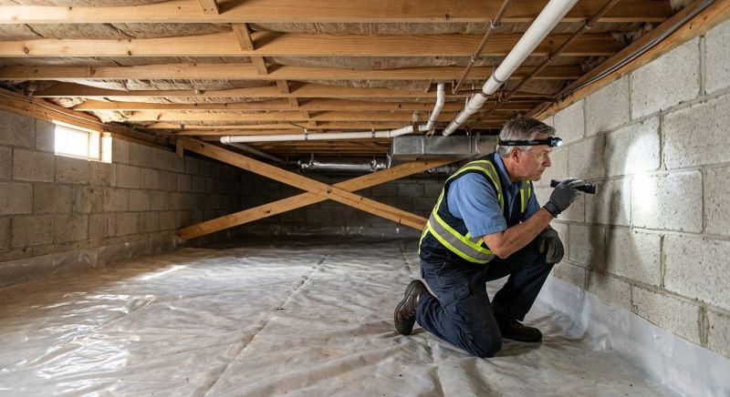 Crawl Space Leveling in Stockbridge, GA