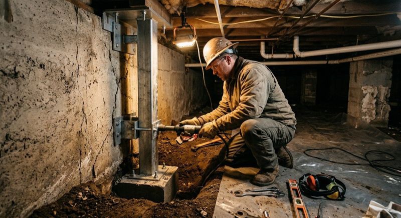 Crawlspace Foundation Repair in Dekalb County, GA