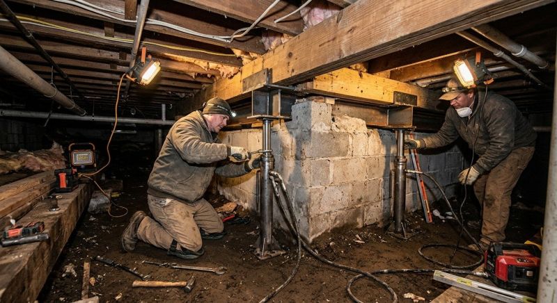 Crawlspace Foundation Repair in Forest Park, GA
