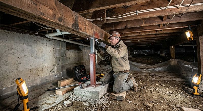 Crawlspace Foundation Repair in Peachtree City, GA