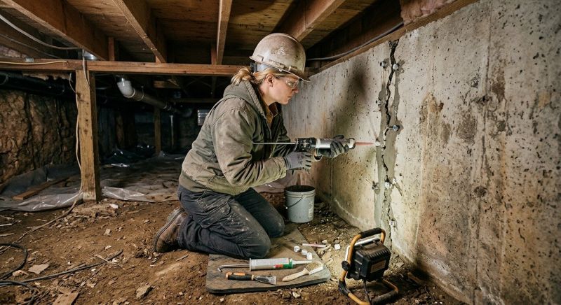 Crawlspace Repair in Stockbridge, GA