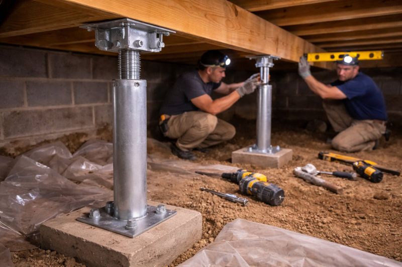 Crawlspace Structural Repair in Stockbridge, GA