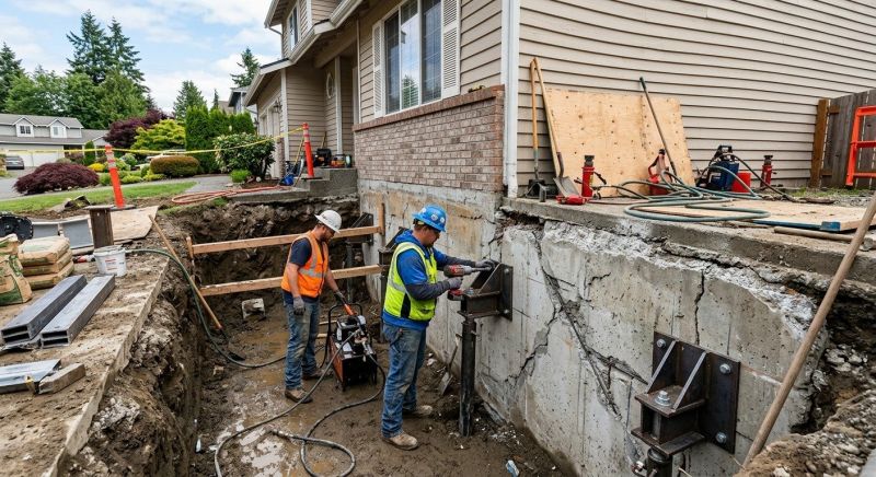 Foundation Damage Repair in Stockbridge, GA