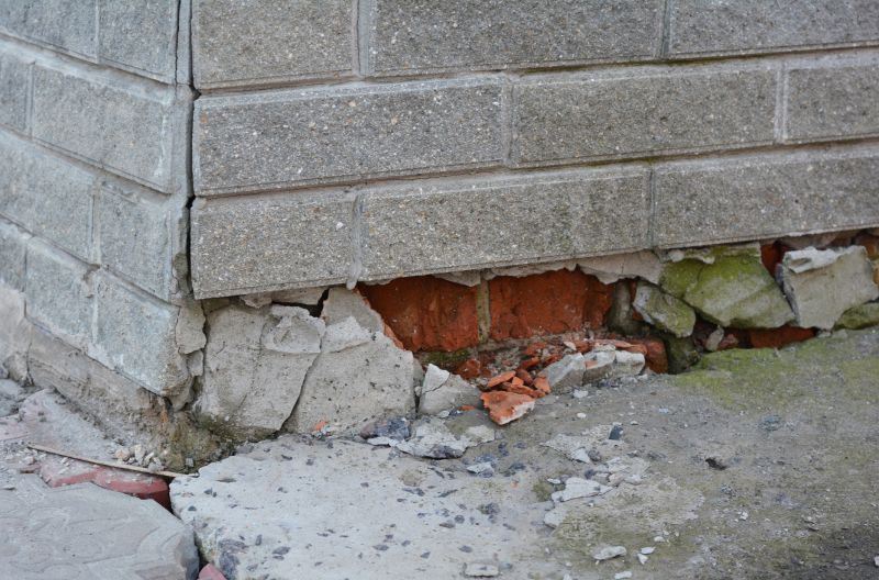 Foundation Damage Repair in Peachtree City, GA
