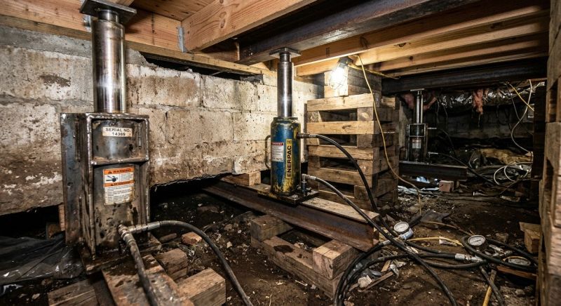 Foundation Jacking in Fayette County, GA