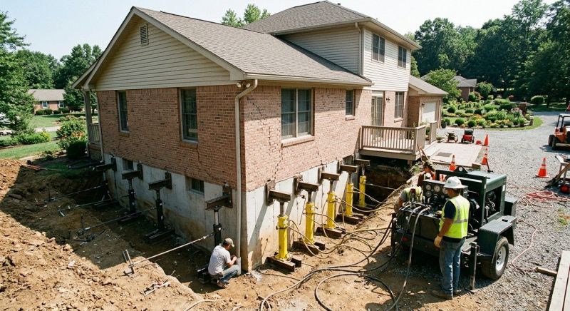 Foundation Jacking in Hampton, GA