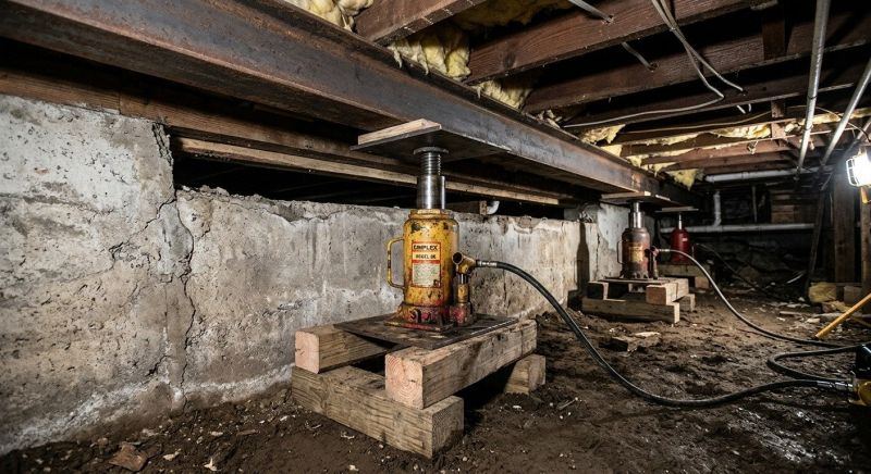 Foundation Jacking in Jonesboro, GA