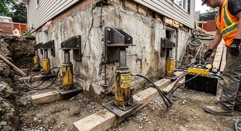 Foundation Jacking in Jonesboro, GA