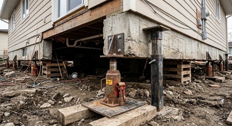 Foundation Jacking in Oxford, GA