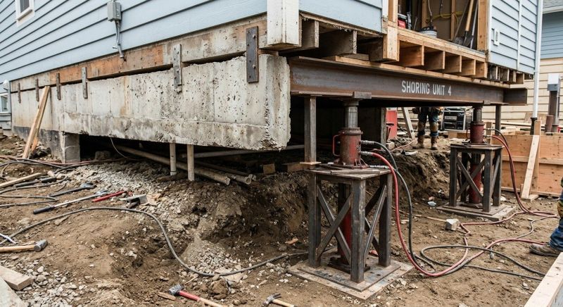 Foundation Jacking in Oxford, GA