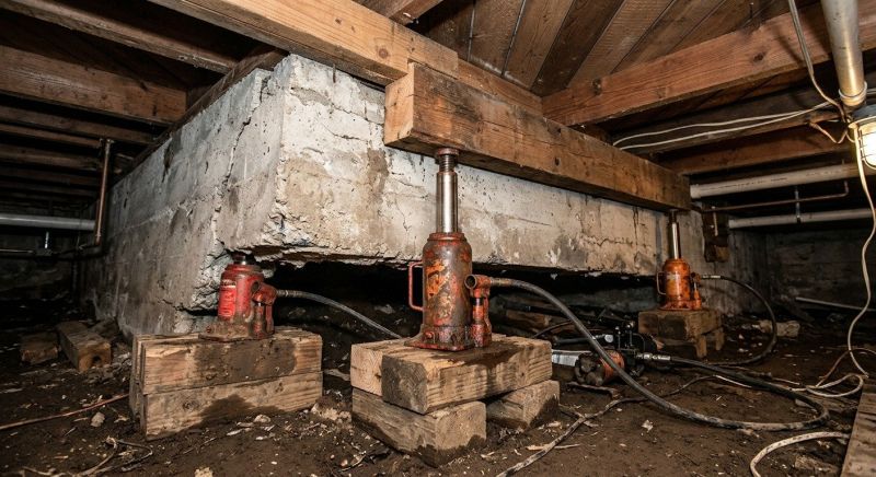 Foundation Jacking in Snellville, GA