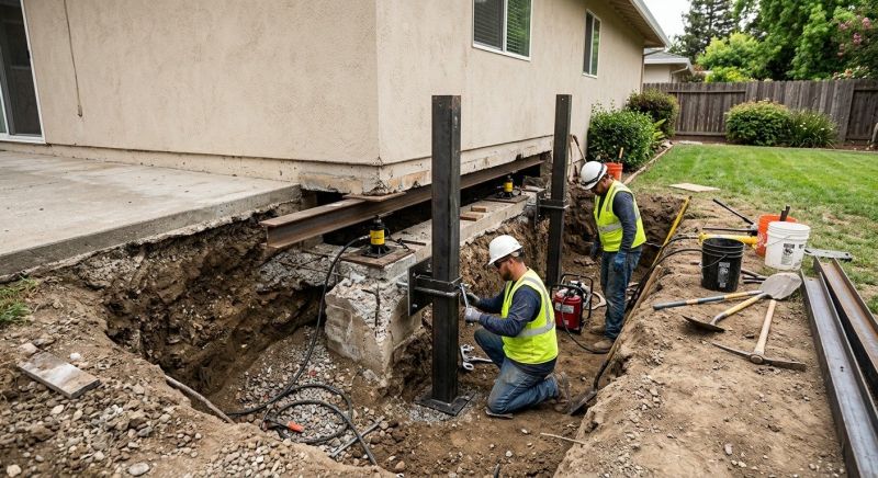 Foundation Pier Repair in Stockbridge, GA