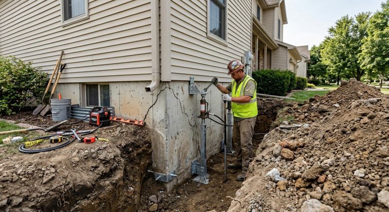 Foundation Stabilizing in Lithonia, GA