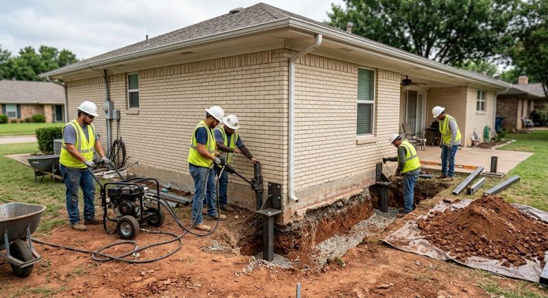 Foundation Stabilizing in Oxford, GA