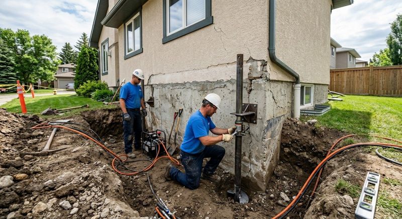 Helical Piers Installation in Stockbridge, GA
