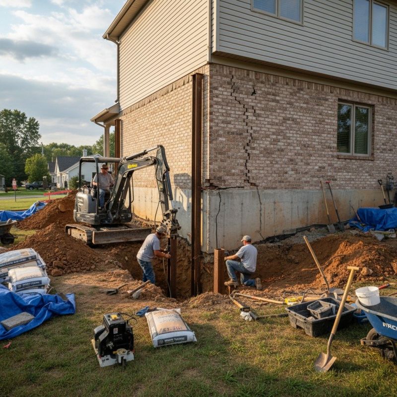Home Foundation Repair in Atlanta, GA