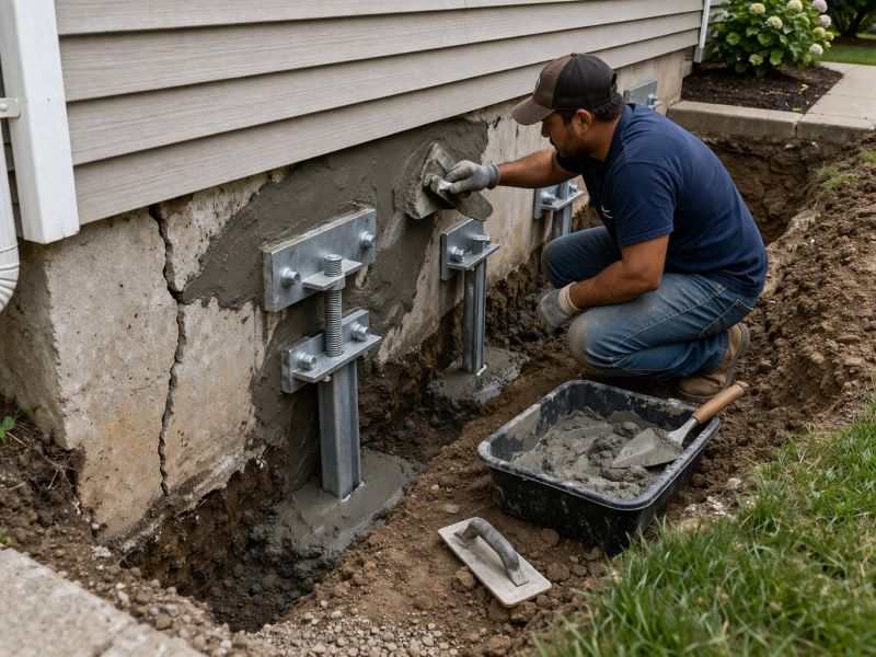 Home Foundation Repair in Tyrone, GA