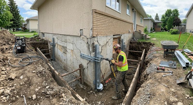 House Foundation Repair in Conyers, GA