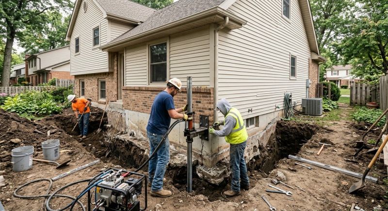 House Foundation Repair in Decatur, GA