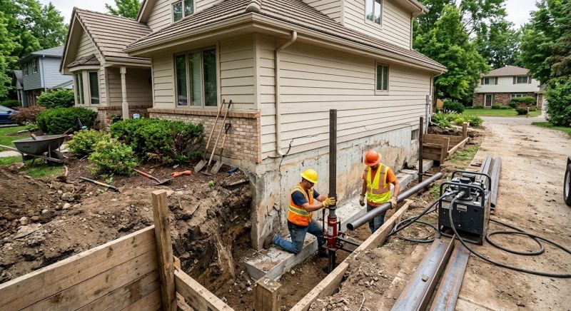 House Foundation Repair in Fairburn, GA