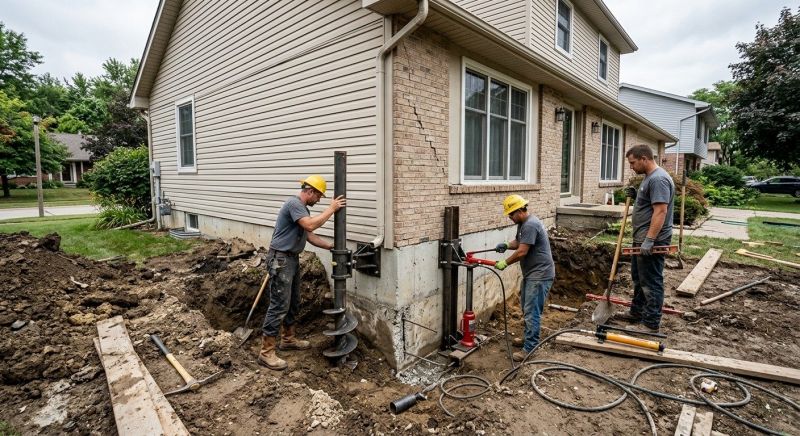 House Foundation Repair in Lilburn, GA