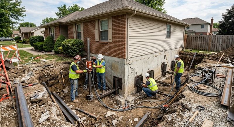 Residential Foundation Repair in Stockbridge, GA