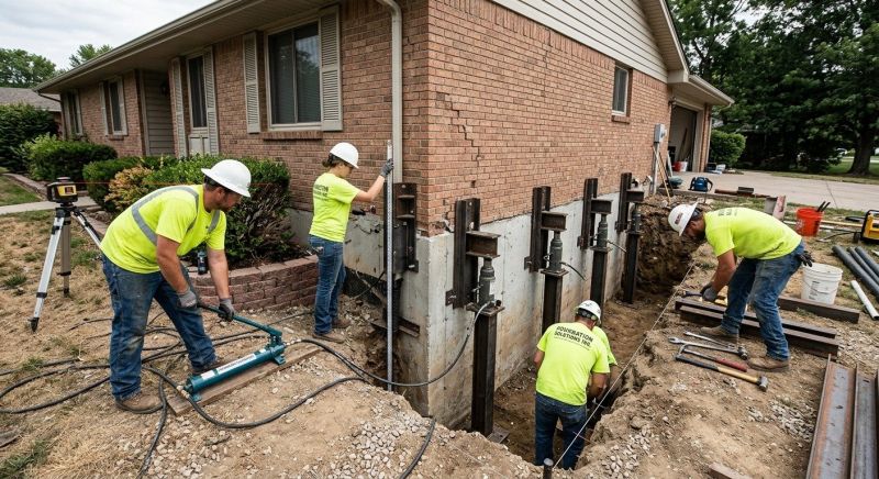 Settling Foundation Service in Fairburn, GA