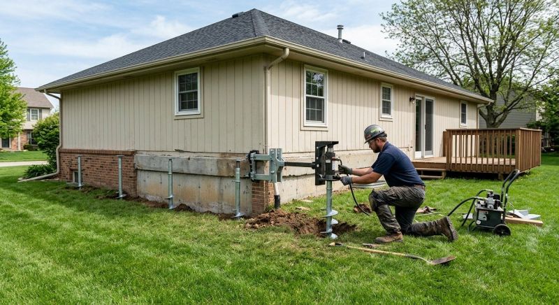 Settling Foundation Service in Hampton, GA