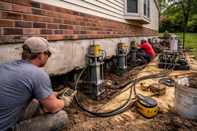 Settling Foundation Service in Tucker, GA