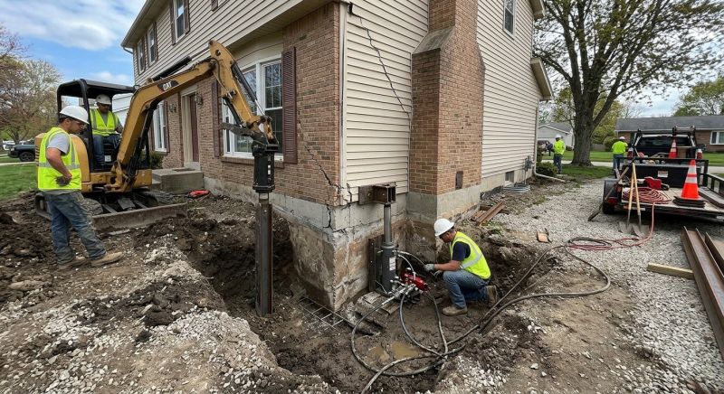 Sinking Foundation Repair in Henry County, GA