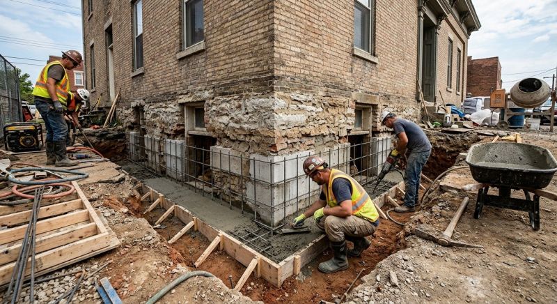 Underpinning Repair in Stockbridge, GA
